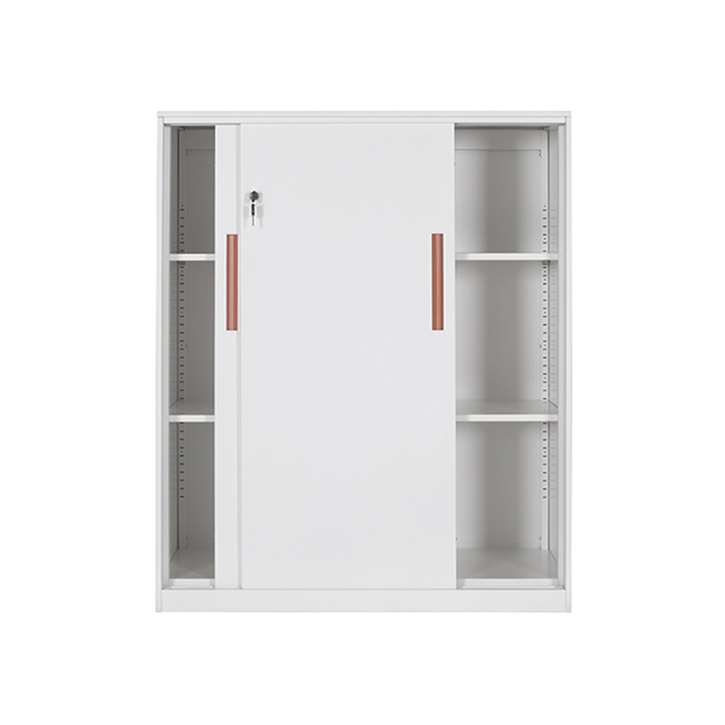 Narrow Edge Steel Sliding Door Storage Cabinet