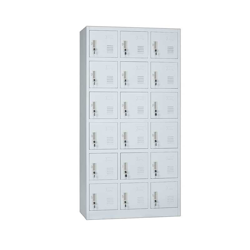 3L-B6 Six Tiers 18 Doors Metal Locker Cabinet