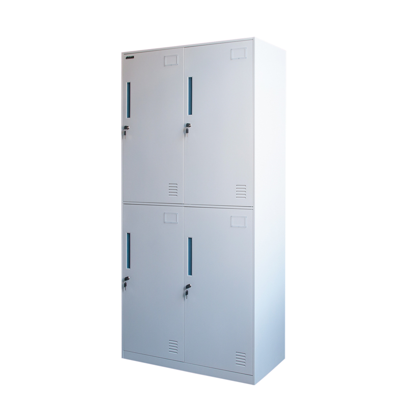 2L-B2 Two Tiers Metal 4 Doors Locker