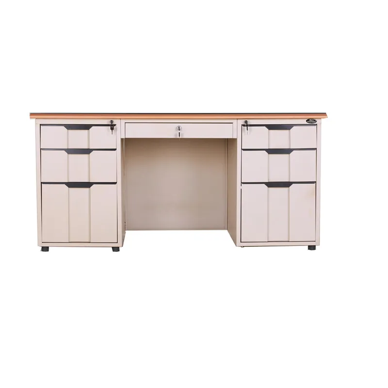 Metal Desk with Multi-drawers